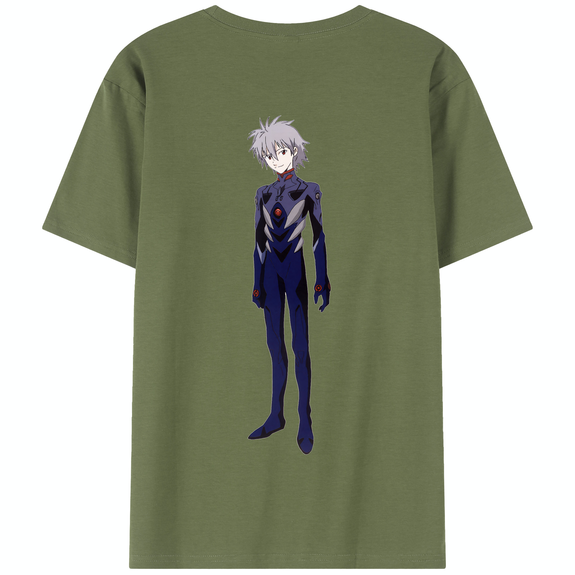 （画像用） EVA 新世紀エヴァンゲリオン 綿100％半袖Tシャツ（背面プリント）